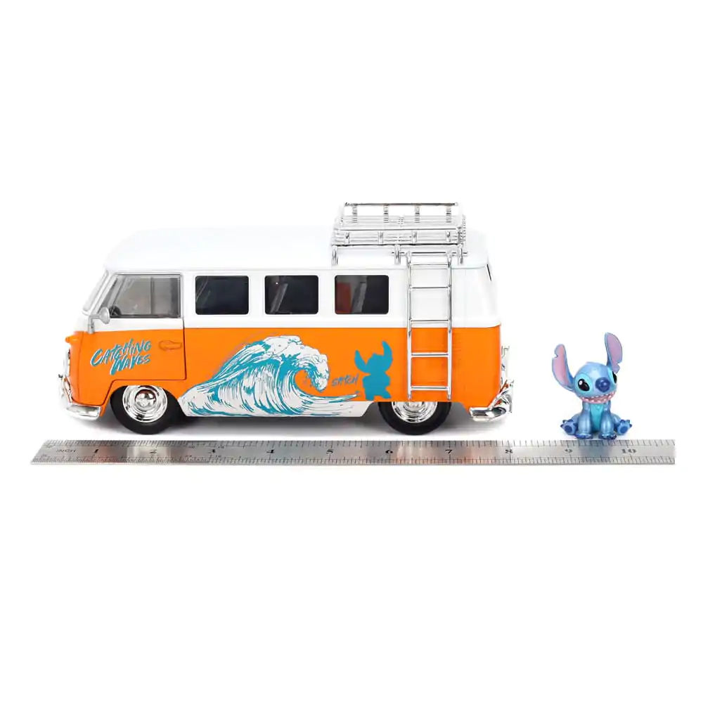 Lilo & Stitch Diecast Model 1/24 1961 VW Bus Stitch – Odlévaný model fotografii produktu