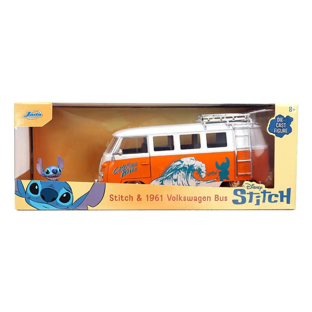 Lilo & Stitch Diecast Model 1/24 1961 VW Bus Stitch – Odlévaný model fotografii produktu