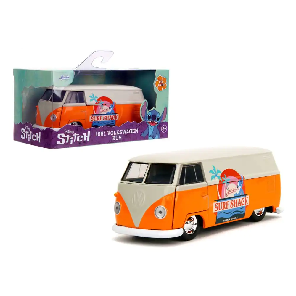 Lilo & Stitch Diecast Model 1/32 1961 VW Bus Stitch – Odlévaný model fotografii produktu