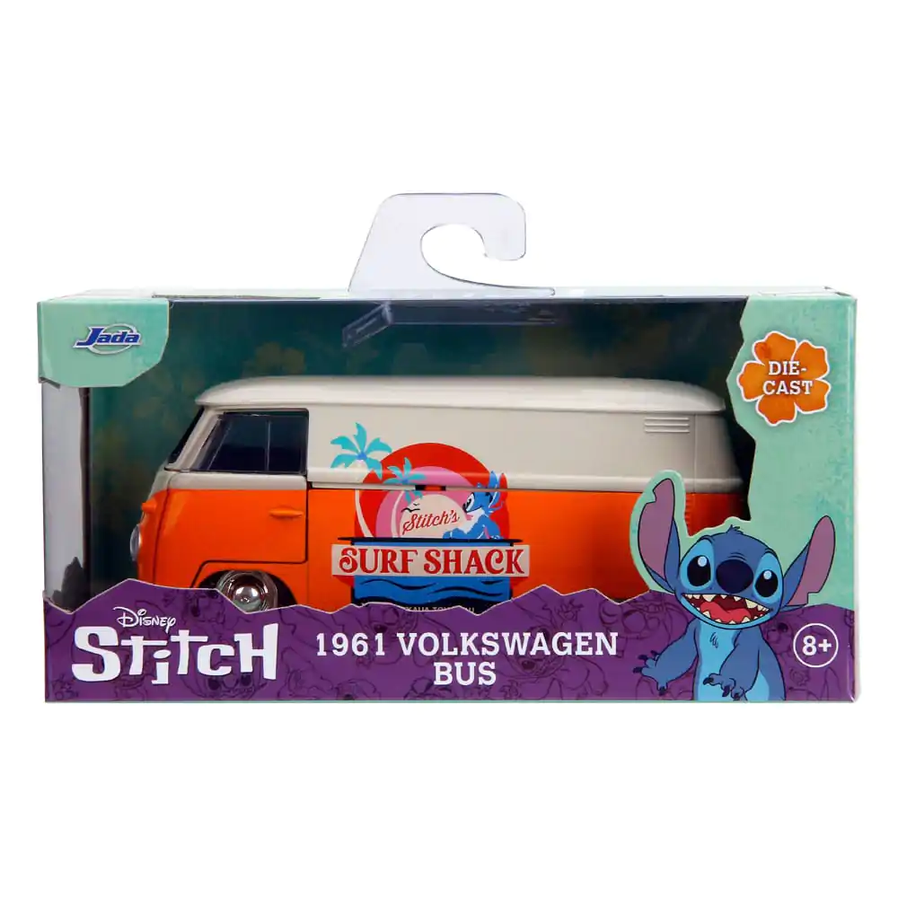 Lilo & Stitch Diecast Model 1/32 1961 VW Bus Stitch – Odlévaný model fotografii produktu