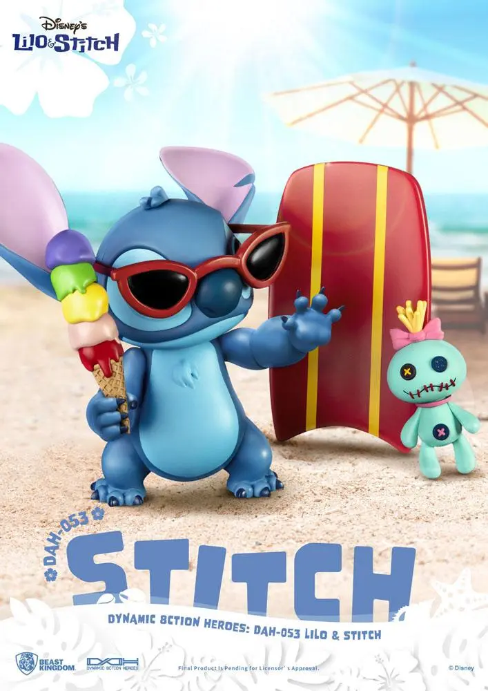 Lilo & Stitch Dynamic 8ction Heroes Akční figurka 1/9 Stitch 18 cm fotografii produktu