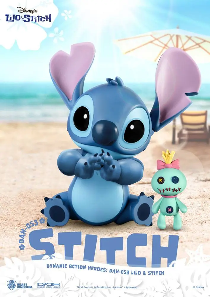 Lilo & Stitch Dynamic 8ction Heroes Akční figurka 1/9 Stitch 18 cm fotografii produktu