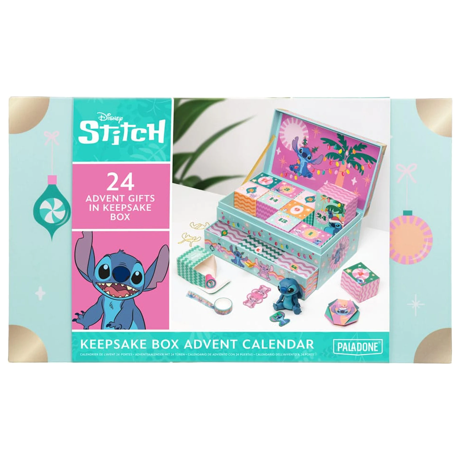 Lilo & Stitch Advent Calendar Keepsake Box Stitch & Angel - Adventní kalendář, úložný box fotografii produktu