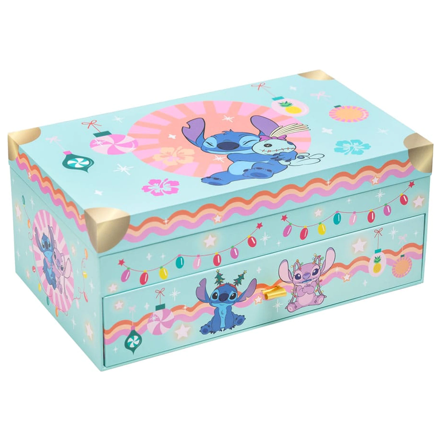 Lilo & Stitch Advent Calendar Keepsake Box Stitch & Angel - Adventní kalendář, úložný box fotografii produktu