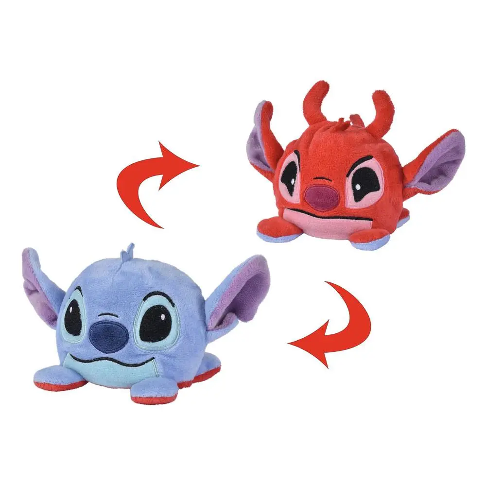 Lilo & Stitch Oboustranná plyšová figurka Leroy/Stitch 8 cm fotografii produktu