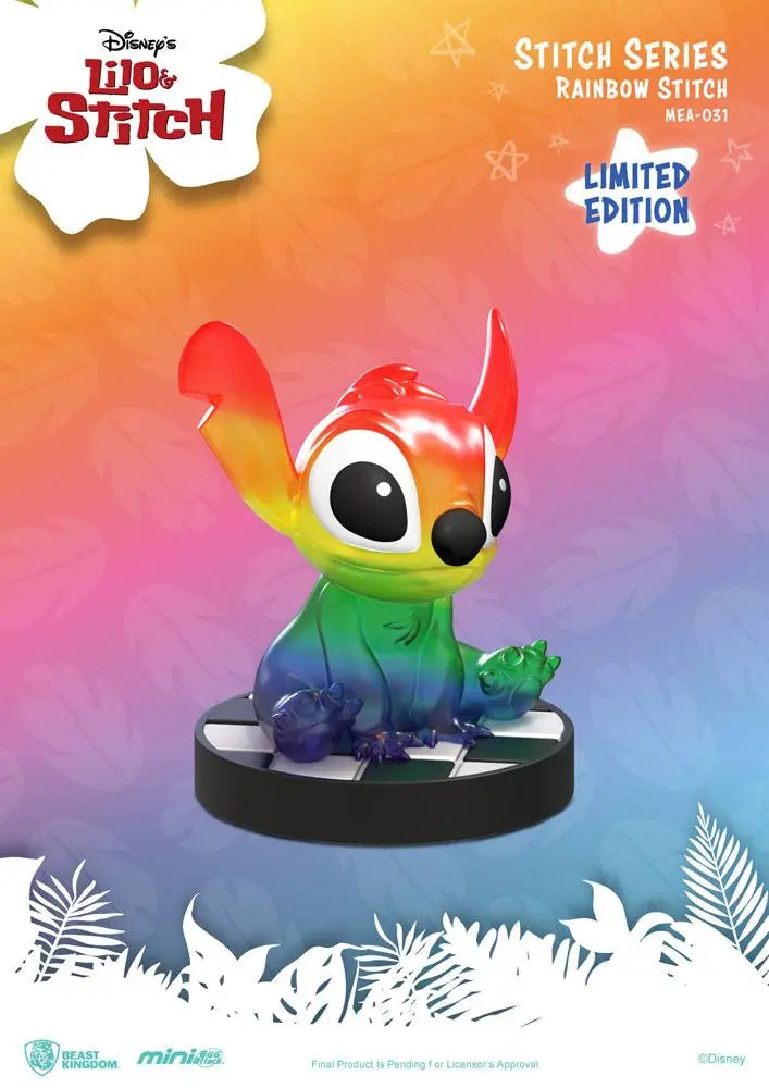 Lilo & Stitch Mini Egg Attack figurka Stitch Series Rainbow Stitch 8 cm fotografii produktu