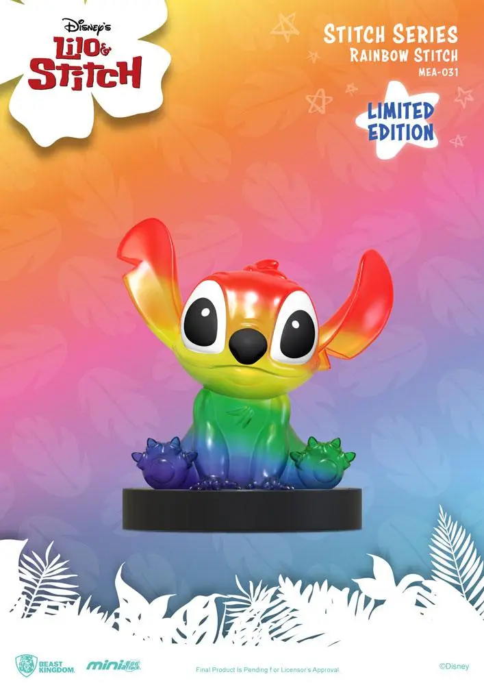 Lilo & Stitch Mini Egg Attack figurka Stitch Series Rainbow Stitch 8 cm fotografii produktu