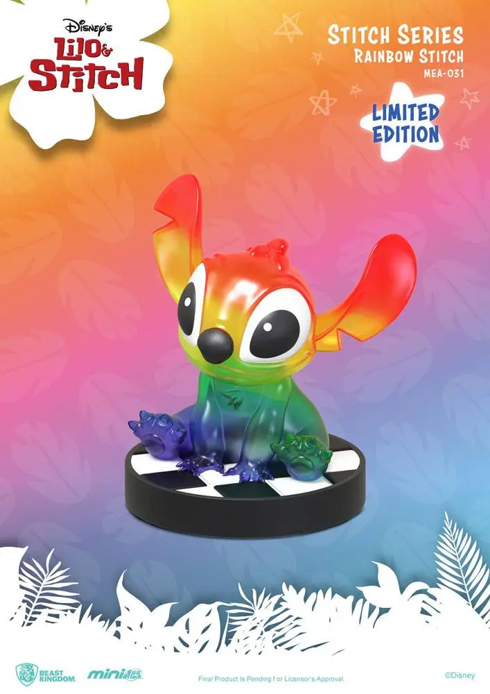Lilo & Stitch Mini Egg Attack figurka Stitch Series Rainbow Stitch 8 cm fotografii produktu