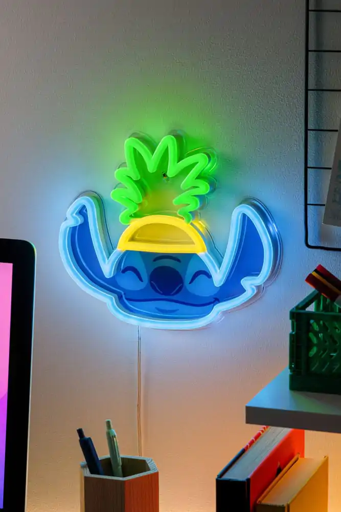 Lilo & Stitch LED nástěnná lampa neon fotografii produktu