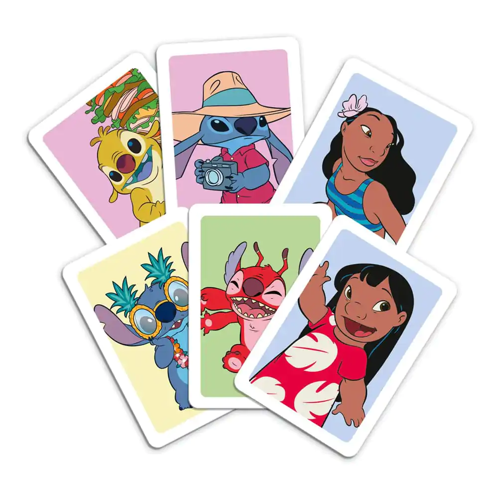 Lilo & Stitch Top Trumps Match Stitch karetní hra fotografii produktu