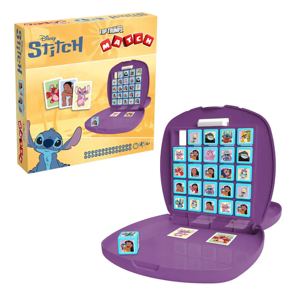 Lilo & Stitch Top Trumps Match Stitch karetní hra fotografii produktu