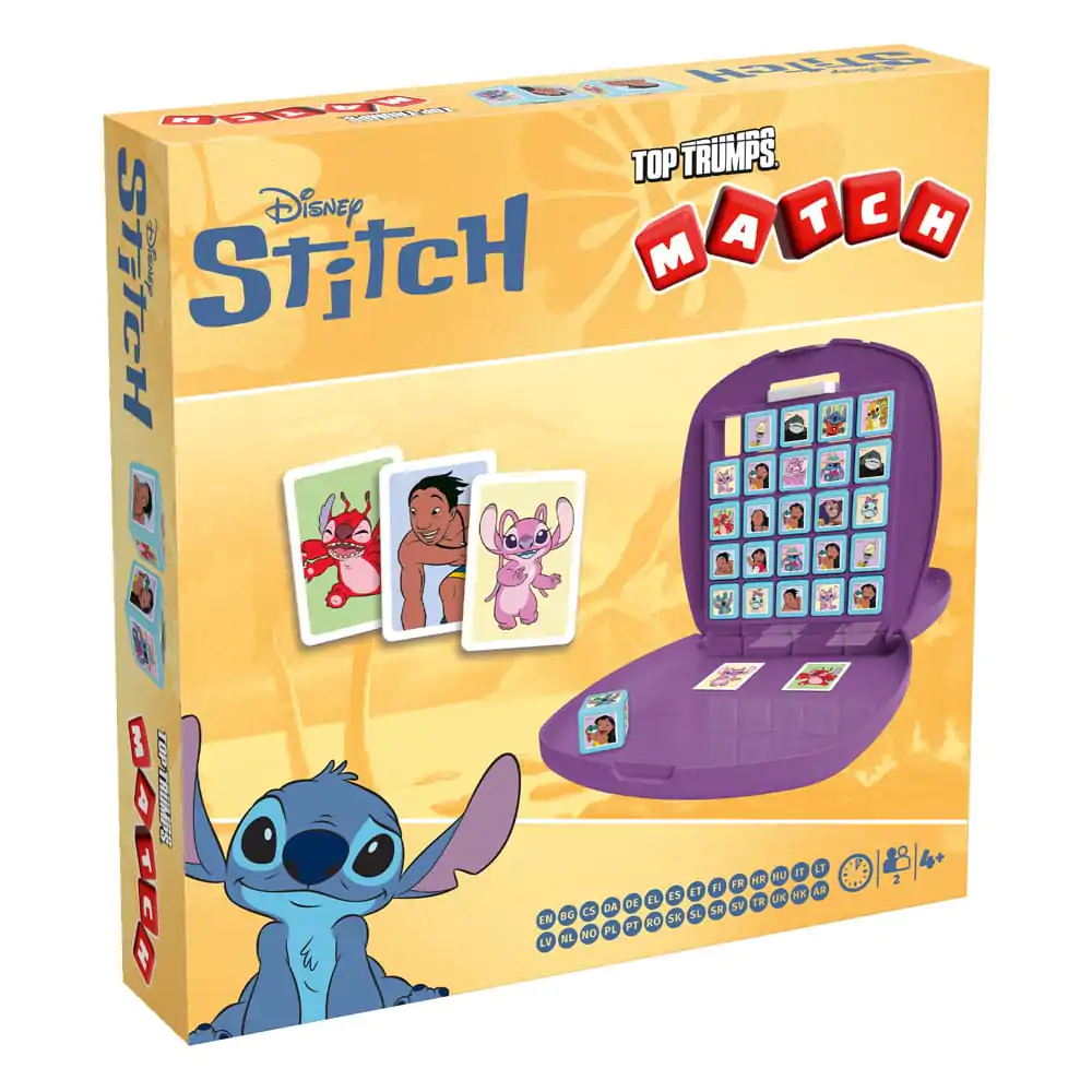 Lilo & Stitch Top Trumps Match Stitch karetní hra fotografii produktu