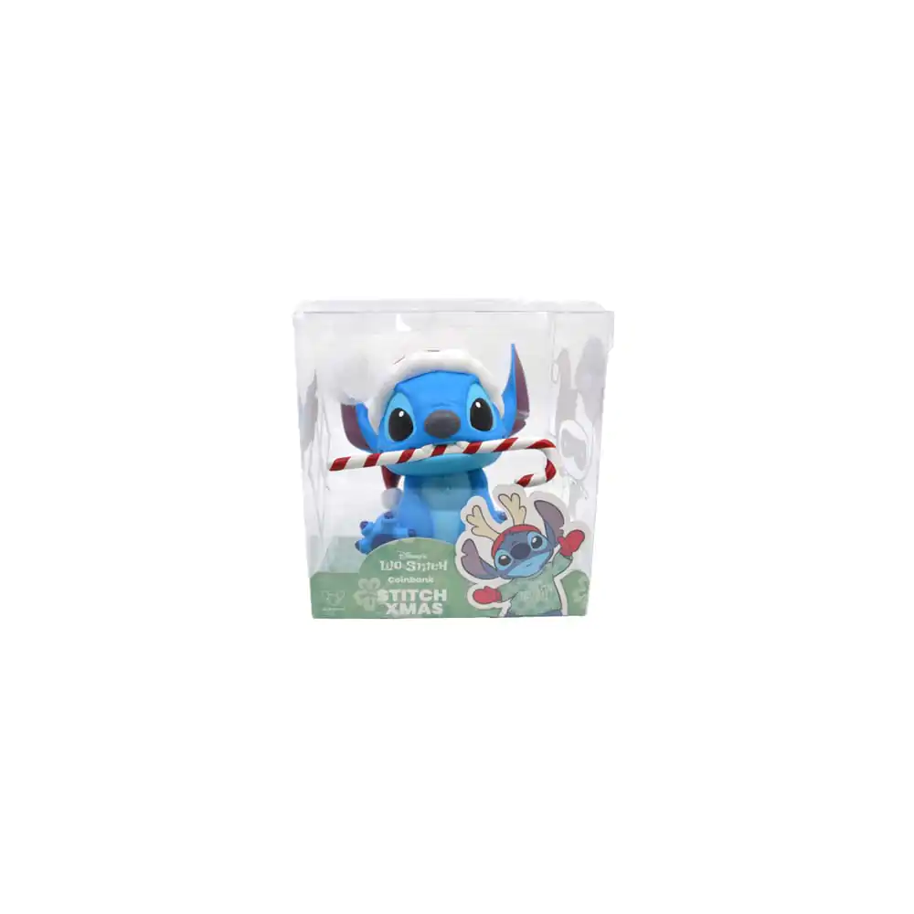 Lilo & Stitch Coin Bank Stich Christmas 15 cm Pokladnička fotografii produktu