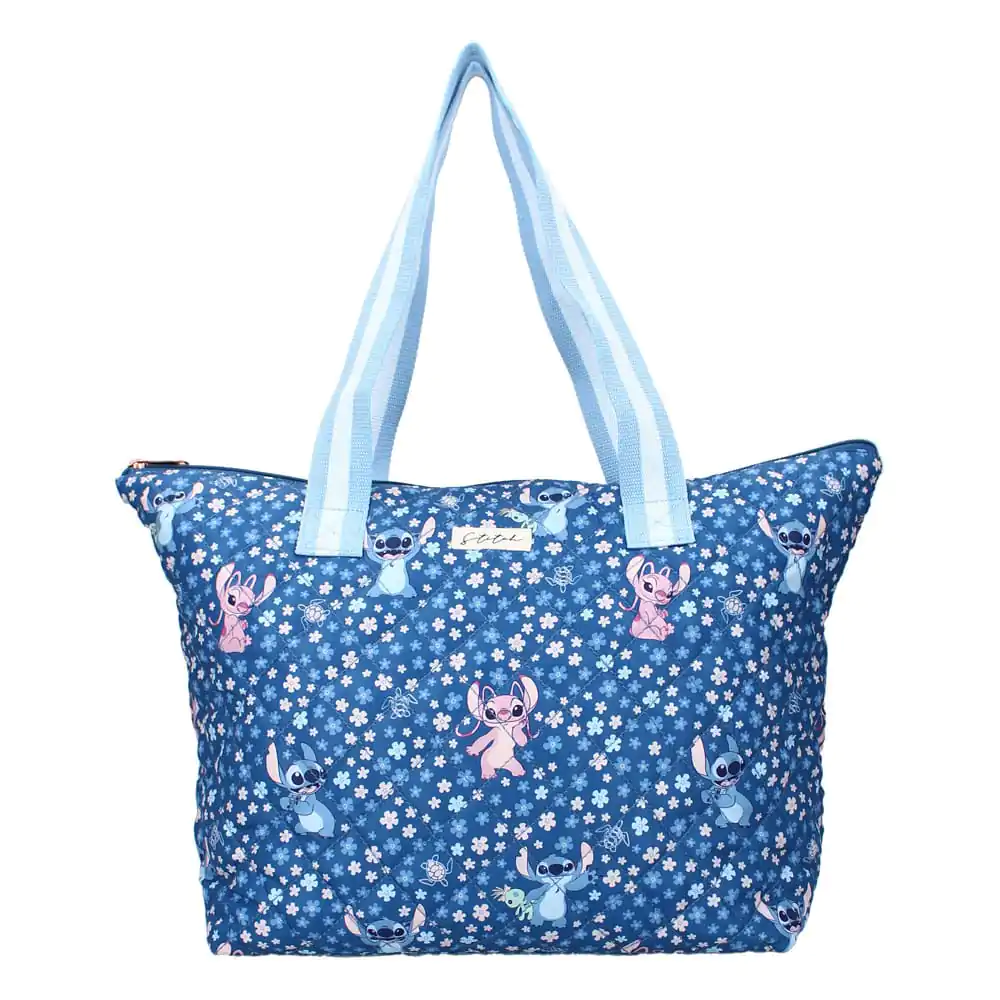 Lilo & Stitch Tote Bag Stitch Famous Floral – Nákupní taška fotografii produktu