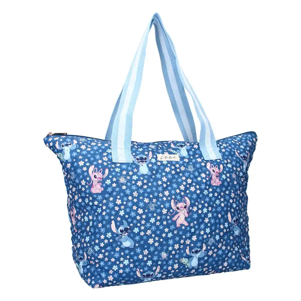 Lilo & Stitch Tote Bag Stitch Famous Floral – Nákupní taška fotografii produktu