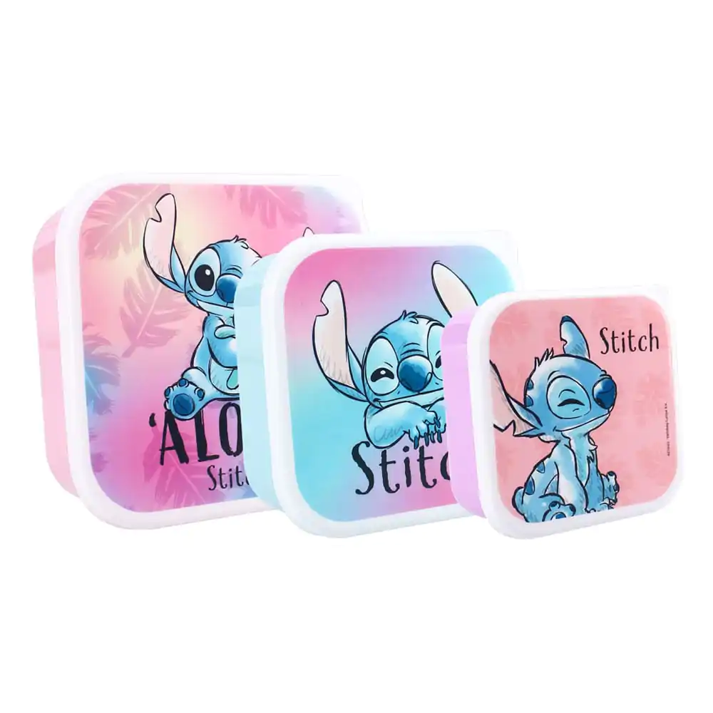 Lilo & Stitch Snack Box Set Stitch Fresh Bites Svačinové boxy fotografii produktu