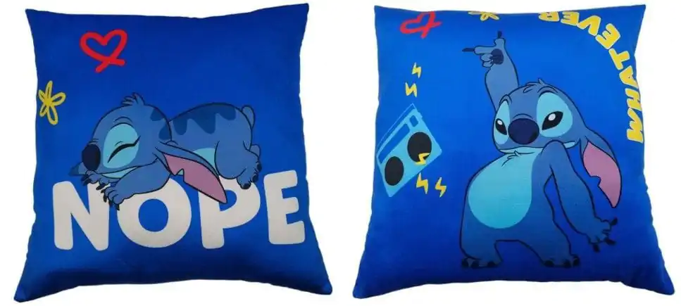 Lilo & Stitch Polštář Stitch Nope 40 cm fotografii produktu