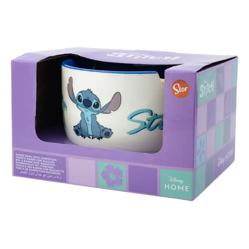 Lilo & Stitch miska na ramen s hůlkami Stitch fotografii produktu