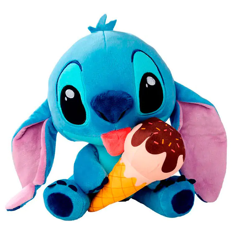 Lilo & Stitch Plyšová figurka Stitch se zmrzlinou 25 cm fotografii produktu