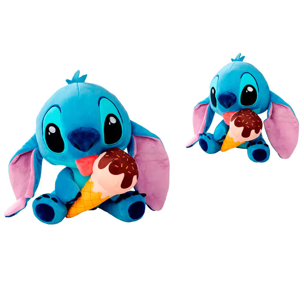 Lilo & Stitch Plyšová figurka Stitch se zmrzlinou 25 cm fotografii produktu