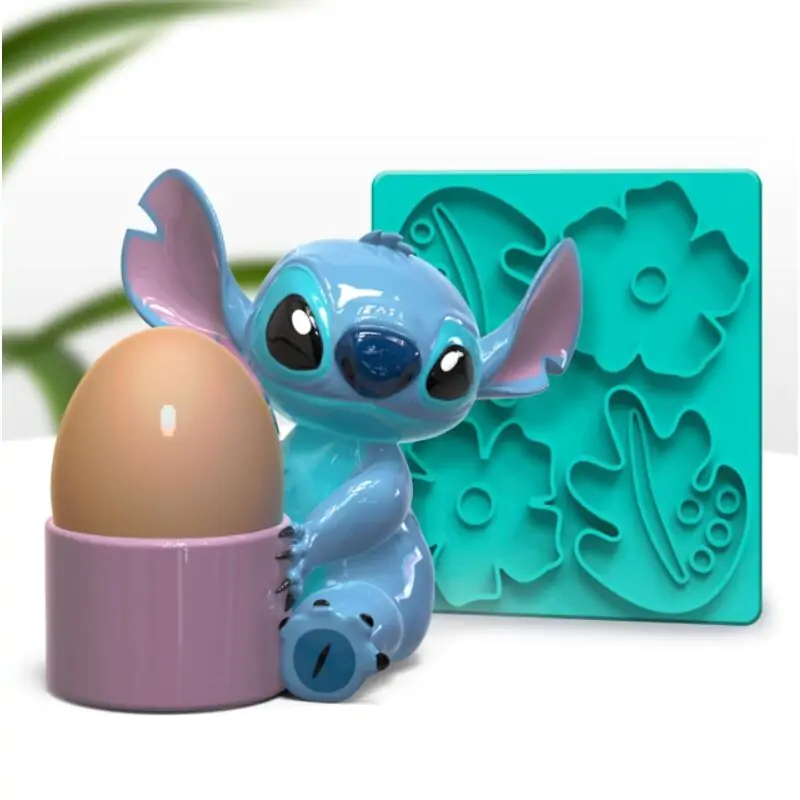Lilo & Stitch Držák na vajíčko a vykrajovátko na toast fotografii produktu