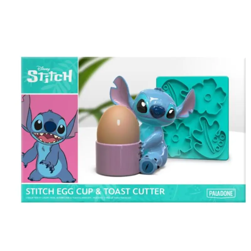 Lilo & Stitch Držák na vajíčko a vykrajovátko na toast fotografii produktu