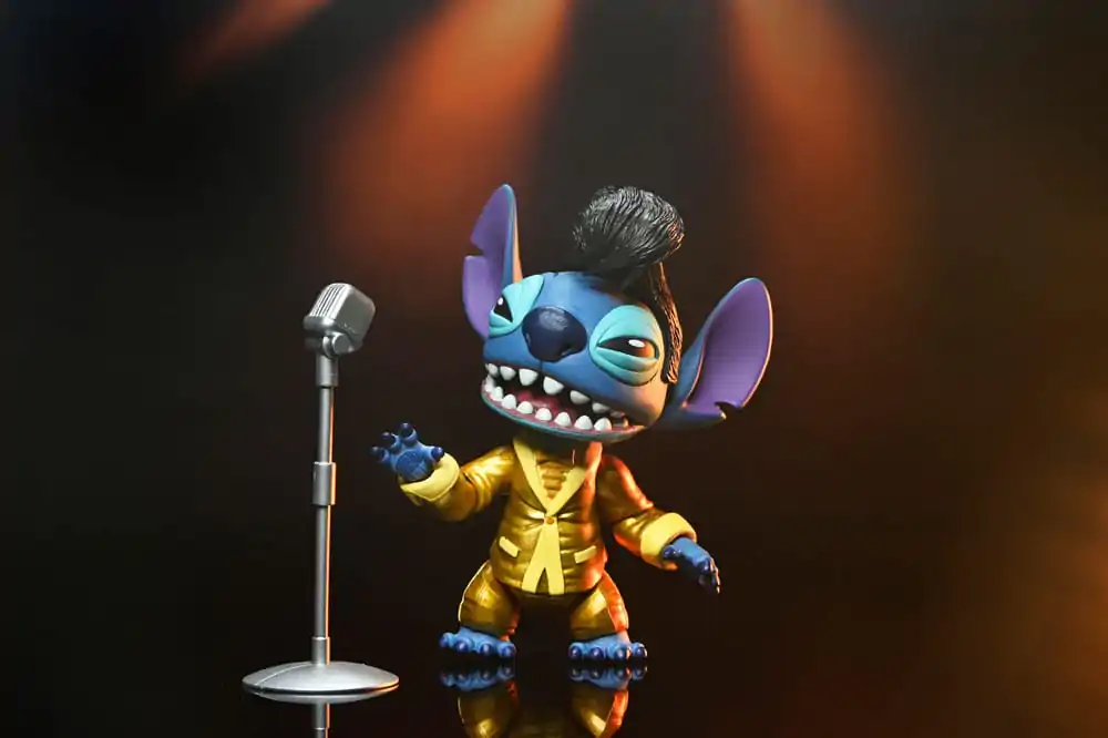 Lilo & Stitch akční figurka Ultimate Gold Suit Elvis Stitch 7 cm fotografii produktu