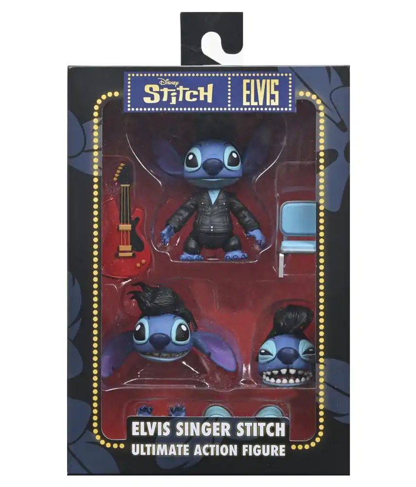 Lilo & Stitch Action Figure Ultimate Singer Elvis Stitch 7 cm / Akční figurka fotografii produktu