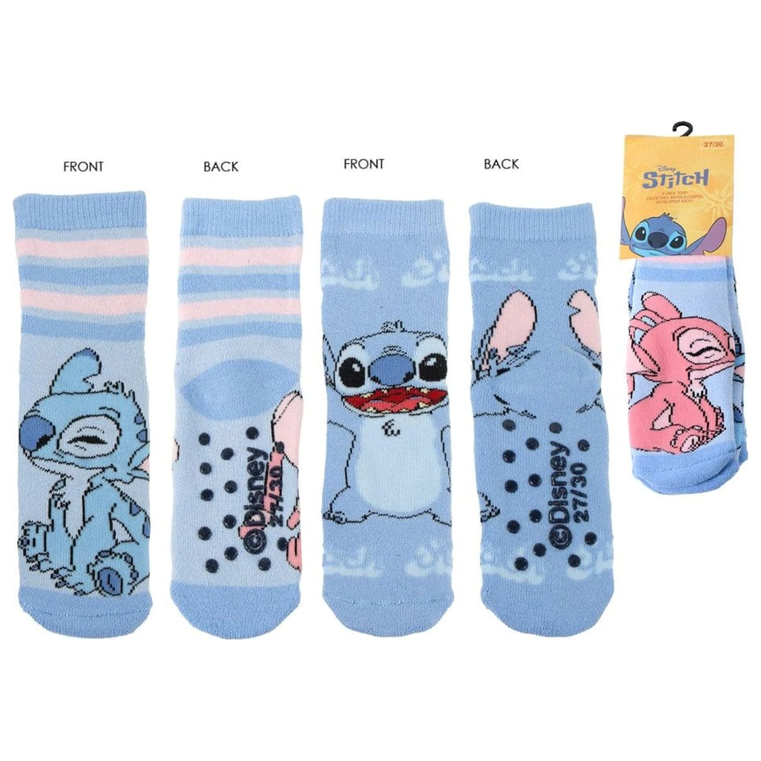 Lilo & Stitch Protiskluzové ponožky Stitch 27-34 fotografii produktu