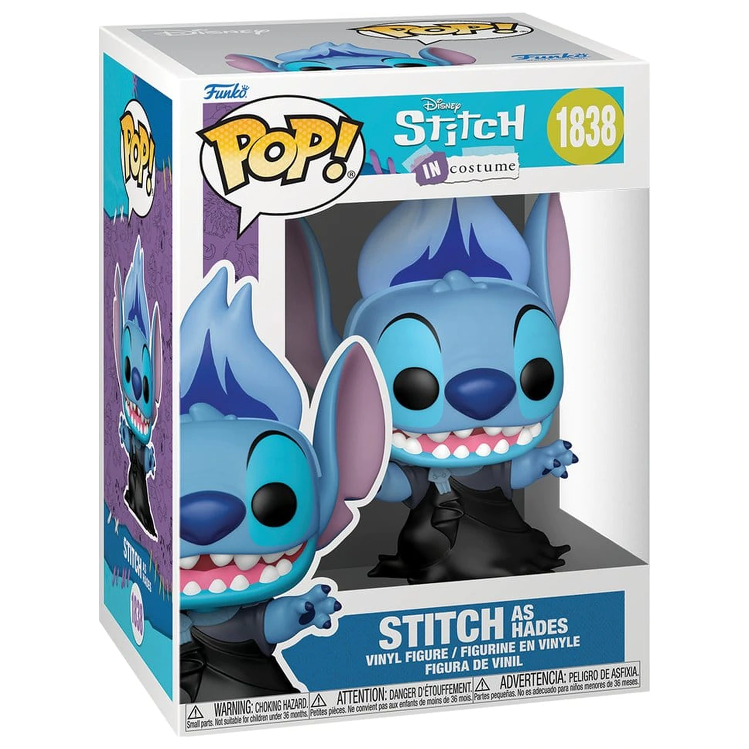 Lilo & Stitch Funko POP! Disney vinylová figurka Stitch as Hades 9 cm fotografii produktu