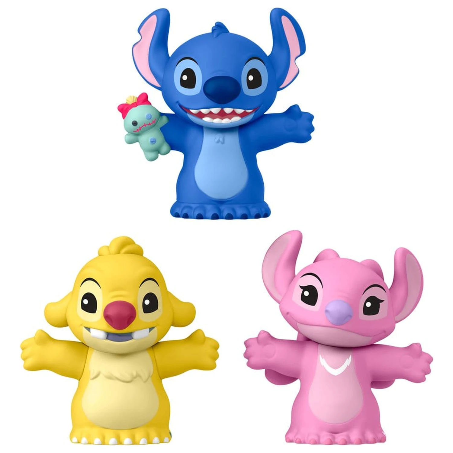 Lilo & Stitch Little People Sběratelská mini figurka 3-balení Stitch & The Cousins 7 cm fotografii produktu