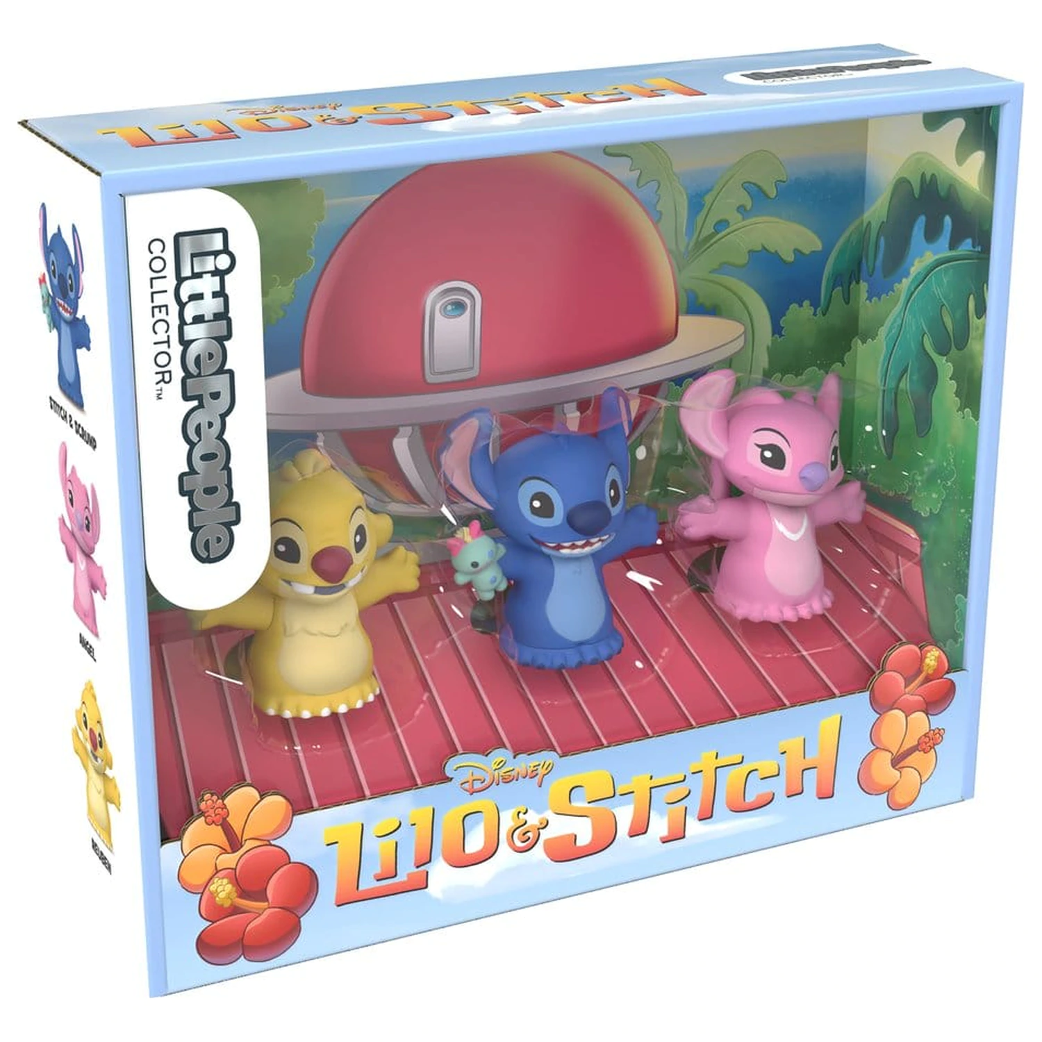Lilo & Stitch Little People Sběratelská mini figurka 3-balení Stitch & The Cousins 7 cm fotografii produktu