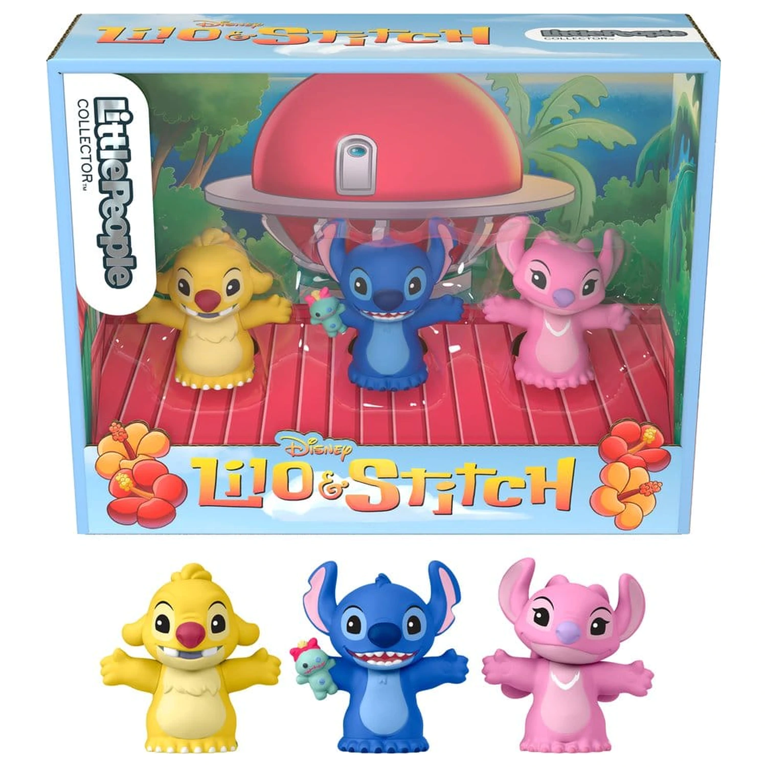 Lilo & Stitch Little People Sběratelská mini figurka 3-balení Stitch & The Cousins 7 cm fotografii produktu