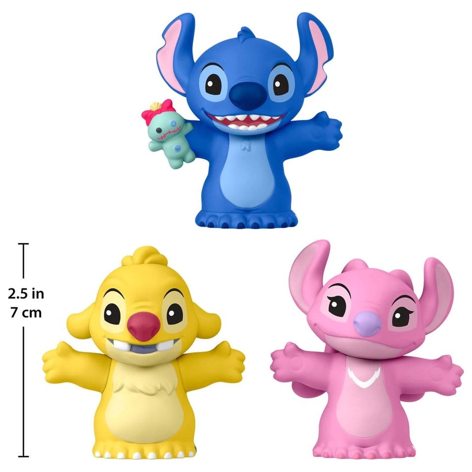 Lilo & Stitch Little People Sběratelská mini figurka 3-balení Stitch & The Cousins 7 cm fotografii produktu