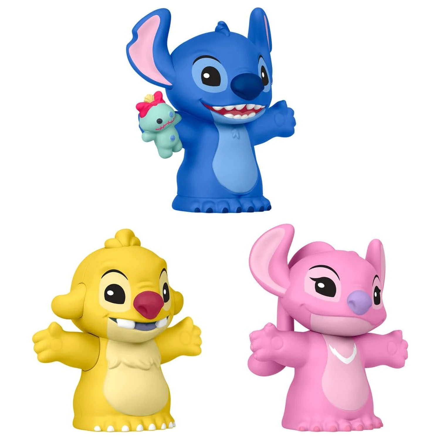 Lilo & Stitch Little People Sběratelská mini figurka 3-balení Stitch & The Cousins 7 cm fotografii produktu