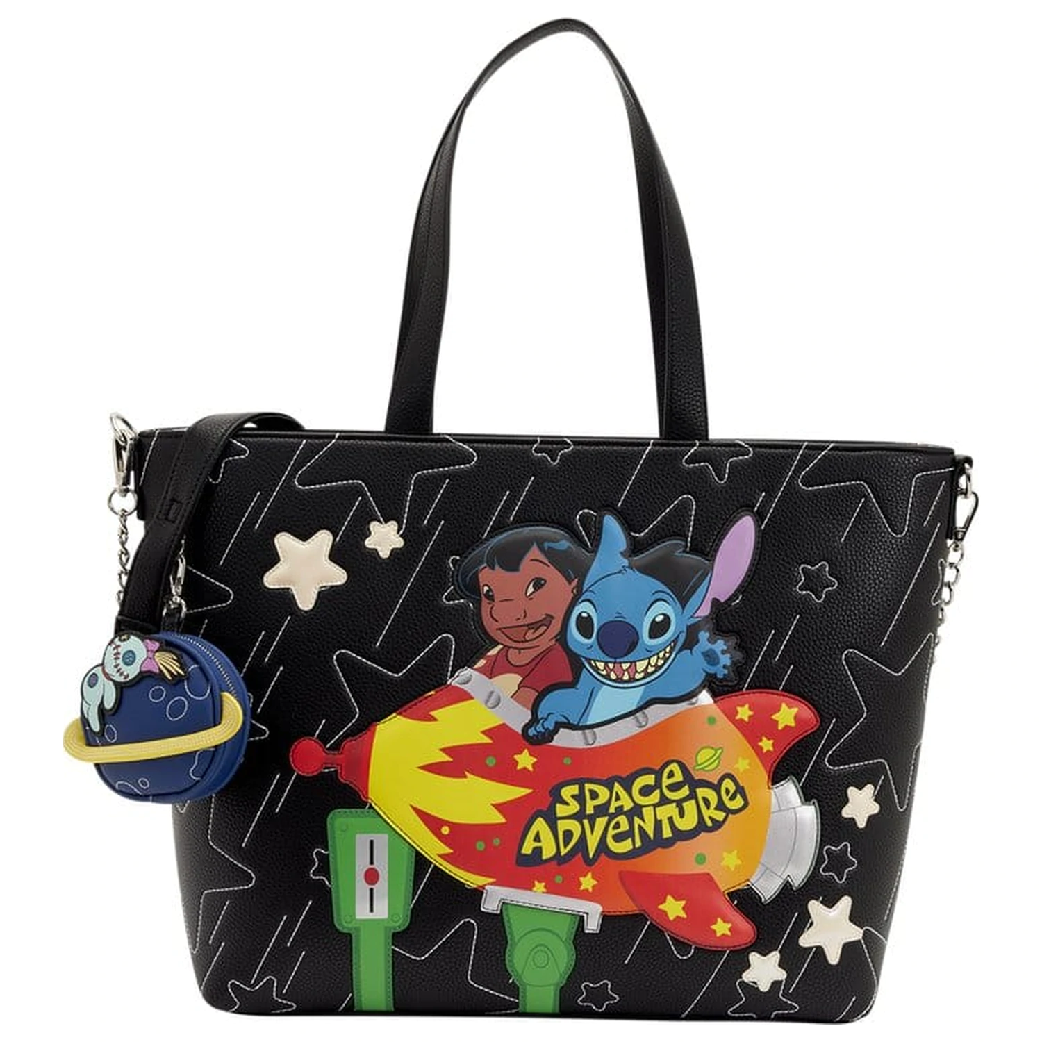Lilo & Stitch by Loungefly Canvas taška s popruhy přes rameno Space Adventure fotografii produktu