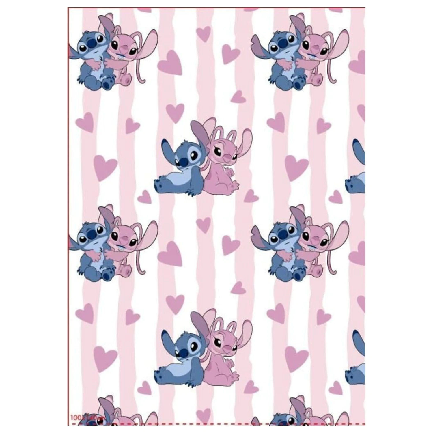 Lilo & Stitch Stitch & Angel Flanelová deka fotografii produktu