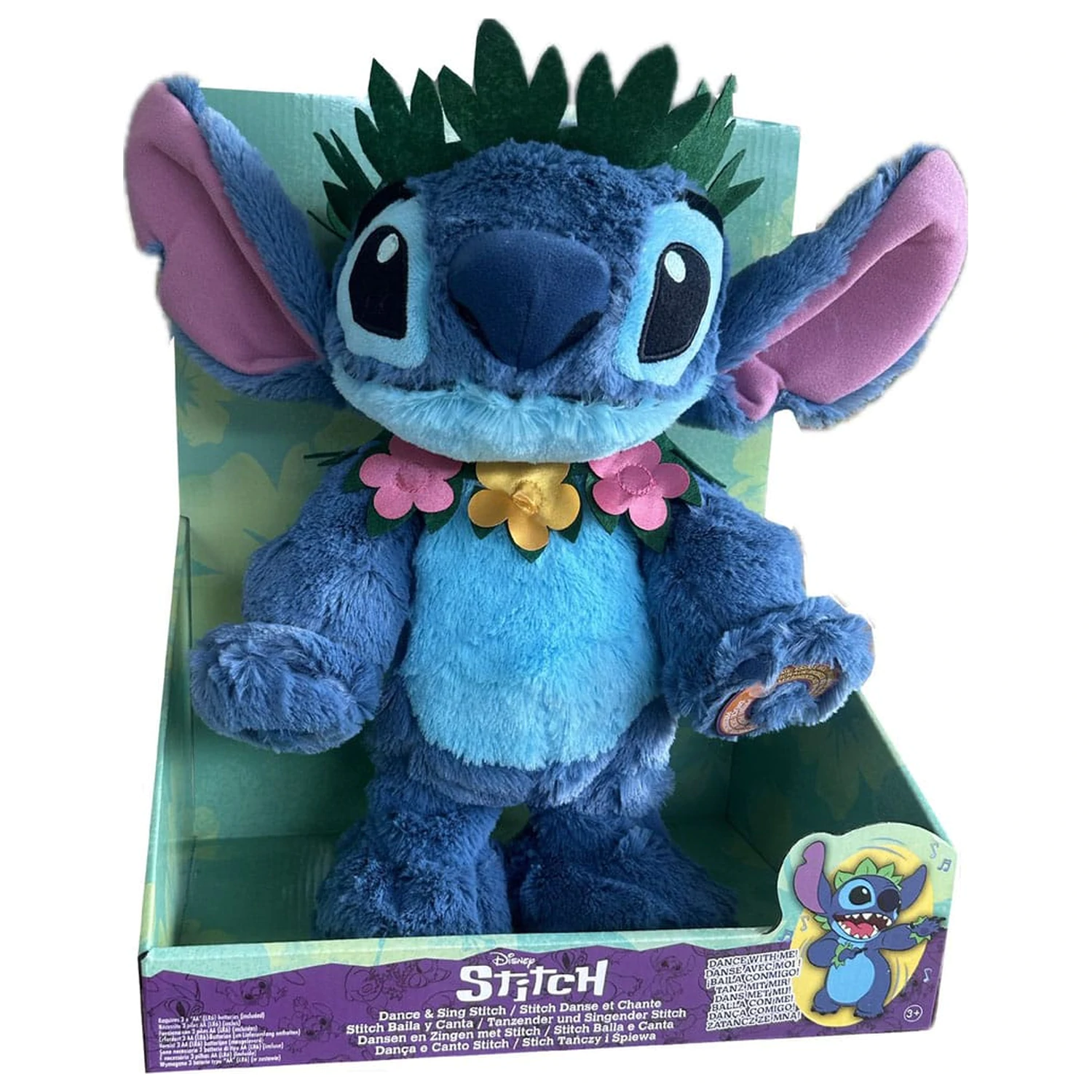 Lilo & Stitch Plyšová figurka s funkcí tance a zpěvu Stitch 38 cm fotografii produktu