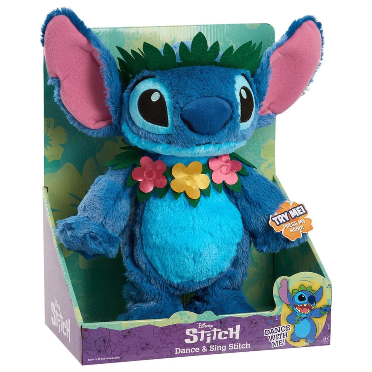 Lilo & Stitch Plyšová figurka s funkcí tance a zpěvu Stitch 38 cm fotografii produktu
