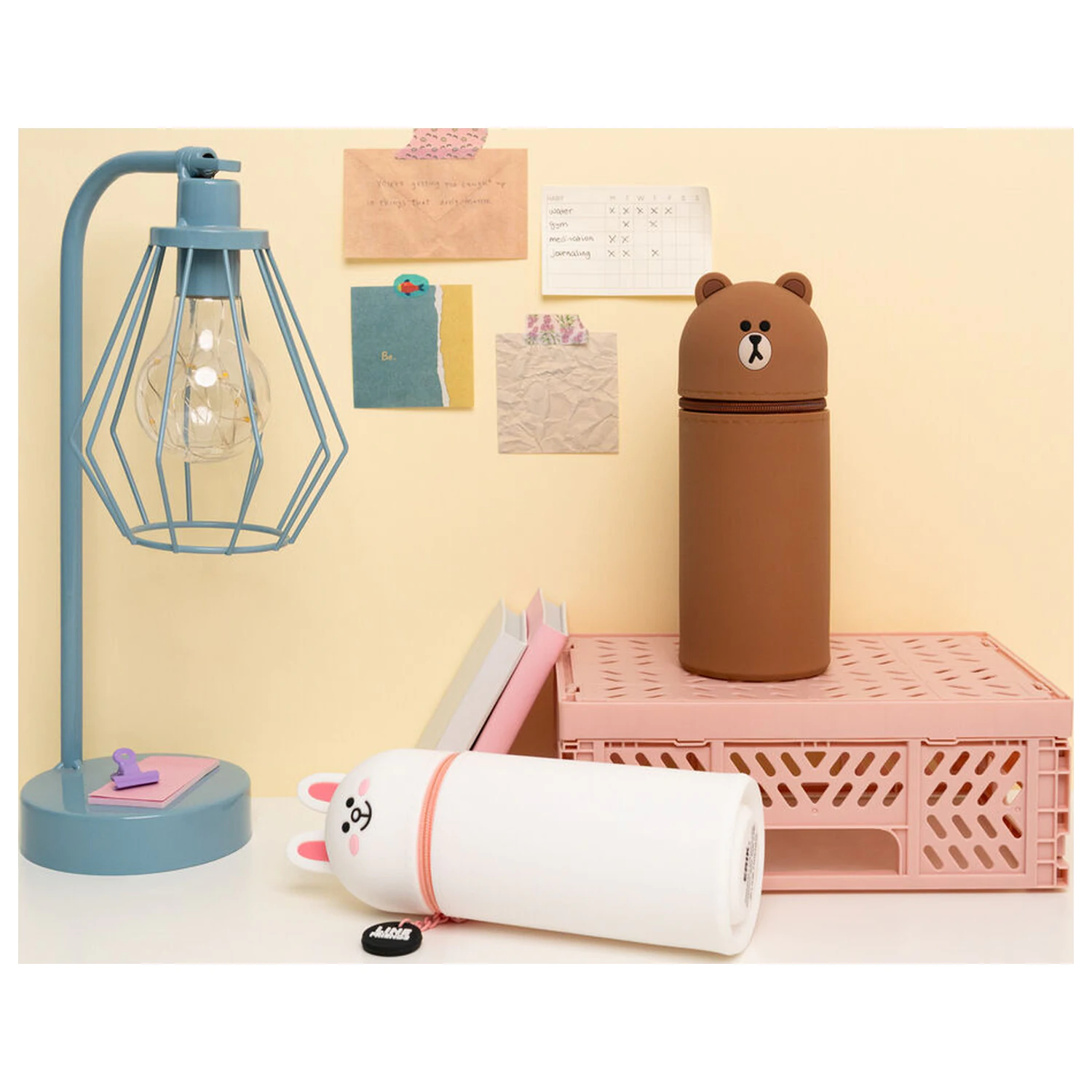 Line Friends Brown 3D penál fotografii produktu