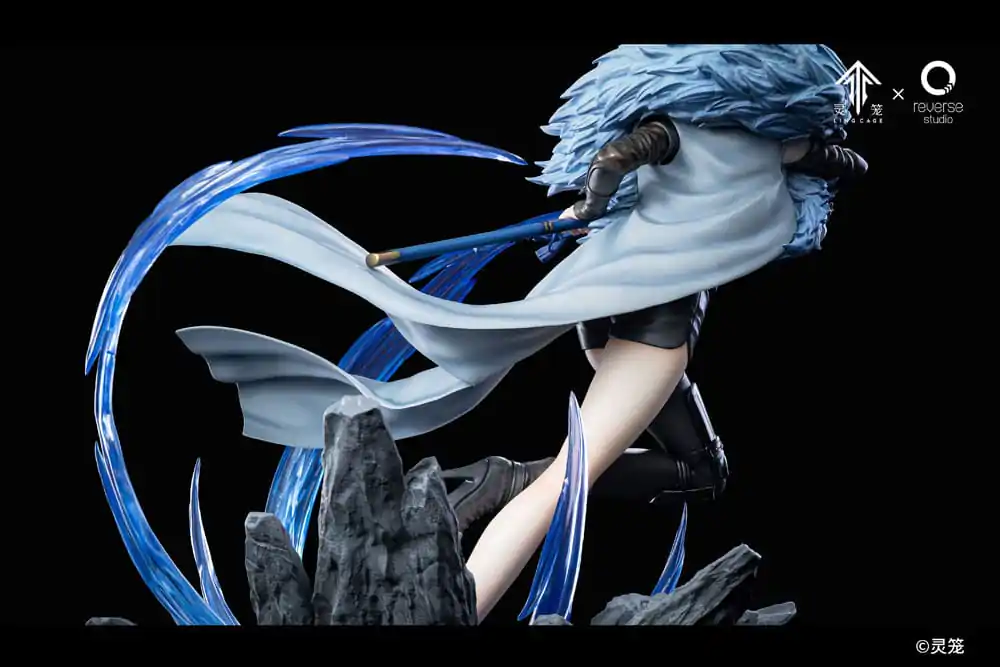 Ling Cage: Incarnation Socha 1/7 Bai Yuekui 25 cm fotografii produktu