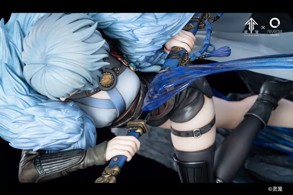 Ling Cage: Incarnation Socha 1/7 Bai Yuekui 25 cm fotografii produktu