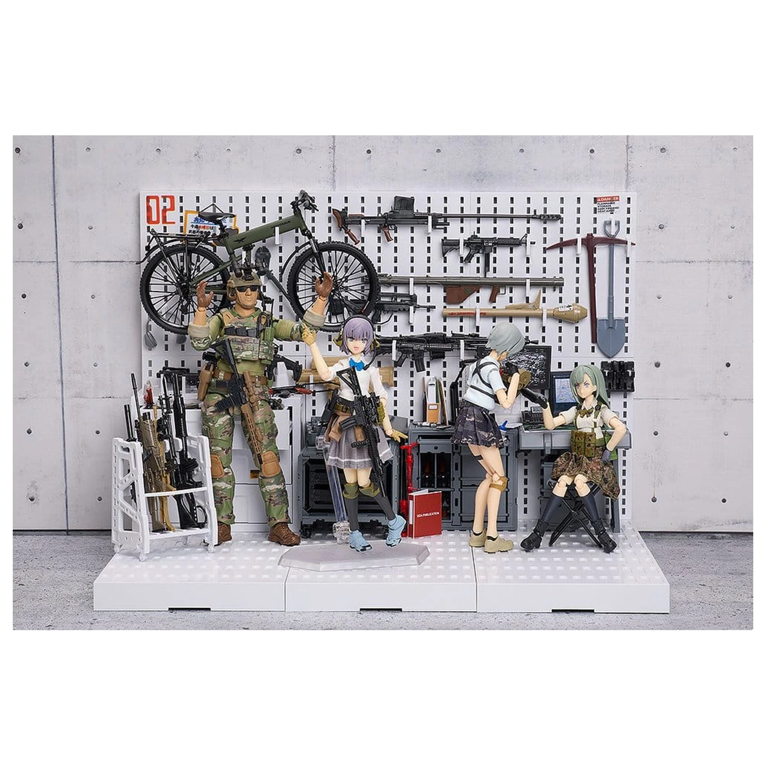 Little Armory figma akční figurka Miyo Asato: Summer Uniform ver. 1.5 13 cm fotografii produktu