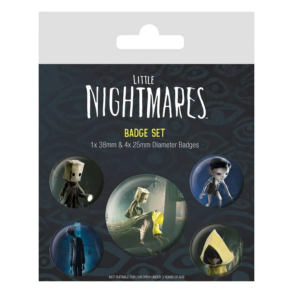 Little Nightmares Odznaky s připínacím zavíracím špendlíkem 5 kusů Little Nightmares II fotografii produktu