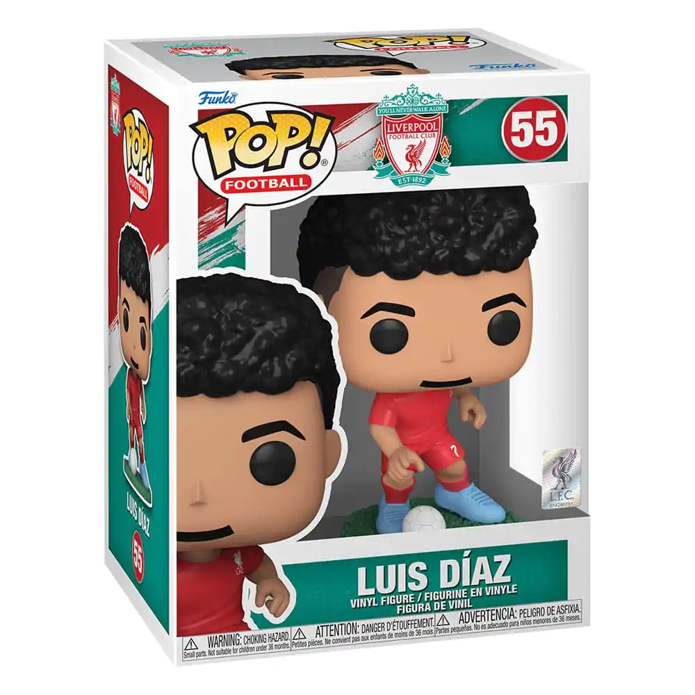 Liverpool F.C. POP! Fotbalová vinylová figurka Luis Díaz 9 cm fotografii produktu