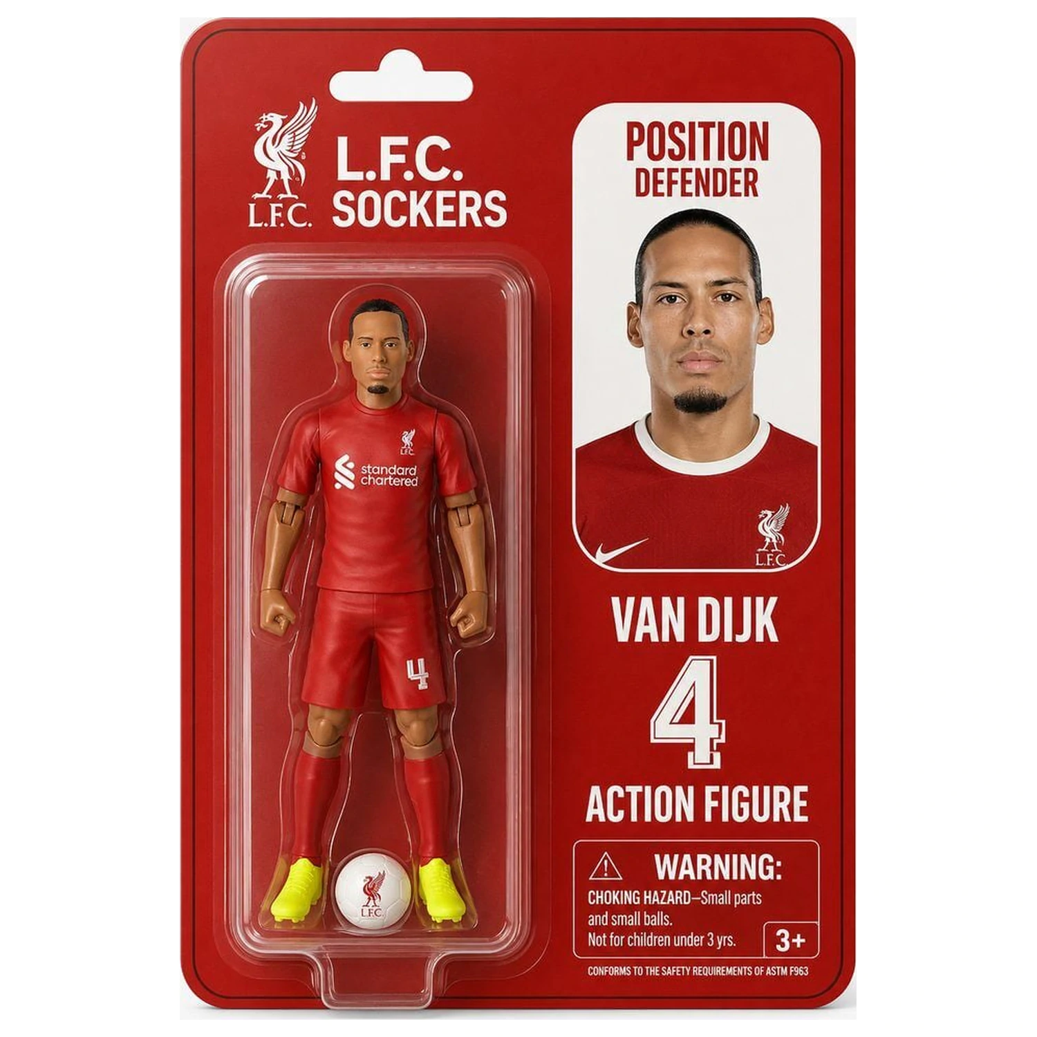 Liverpool F.C. Van Dijk akční figurka 10cm fotografii produktu