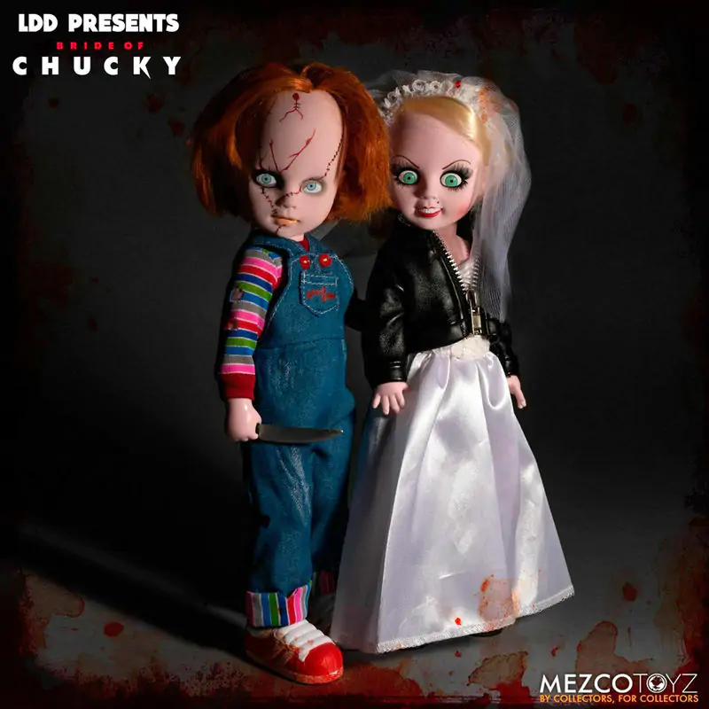 Living Dead Dolls Chucky a Tifanny balení 2 figurky 25 cm fotografii produktu