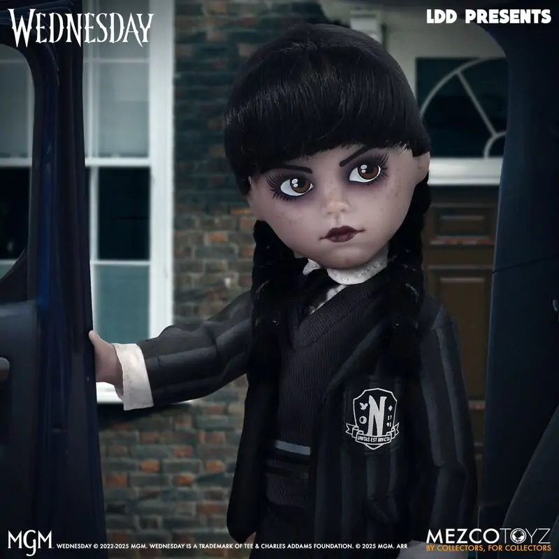 Living Dolls Wednesday Uniform panenka 25,5 cm fotografii produktu