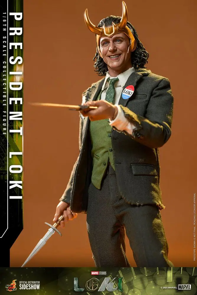 Akční figurka Loki 1/6 President Loki 31 cm fotografii produktu