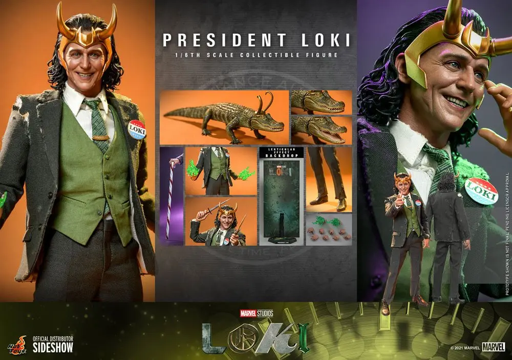 Akční figurka Loki 1/6 President Loki 31 cm fotografii produktu